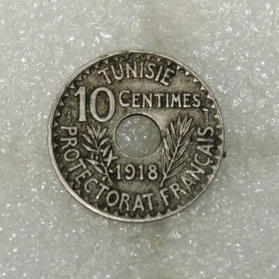 10 centimes Tunisie 1918