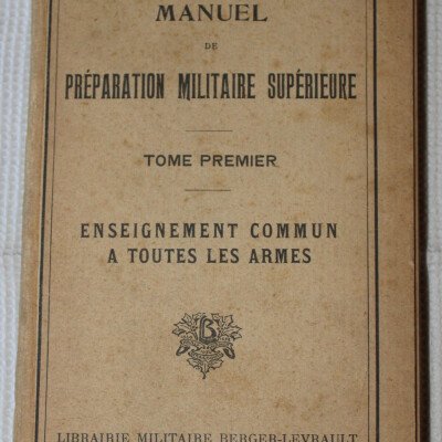 Manuel de préparation militaire 1939