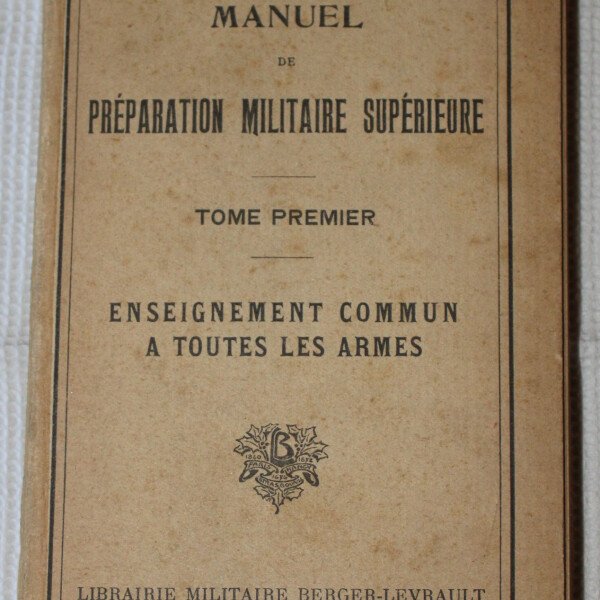 Manuel de préparation militaire 1939