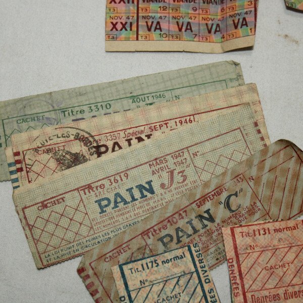 Tickets de rationnement.
