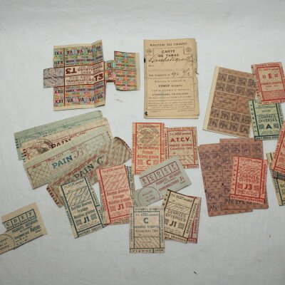 Tickets de rationnement.