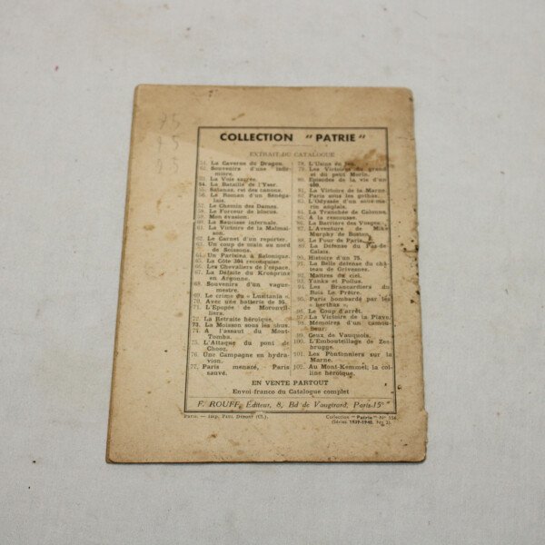 collection patrie N°156