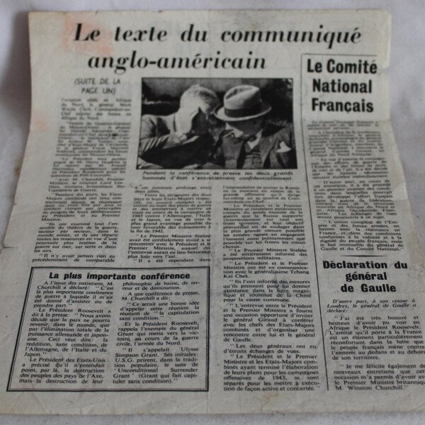 Courrier de L'air 28 janv 1943