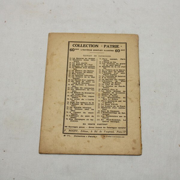 Collection patrie N°71