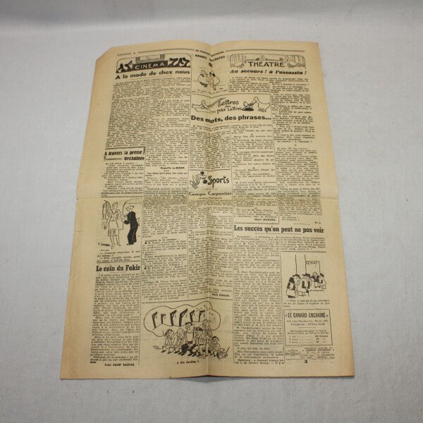 Le canard enchainé 18/10/44