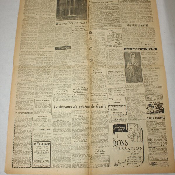 Les Nouvelles du matin 03/04/45