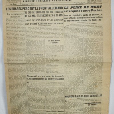 Journal France 10 mars 1944