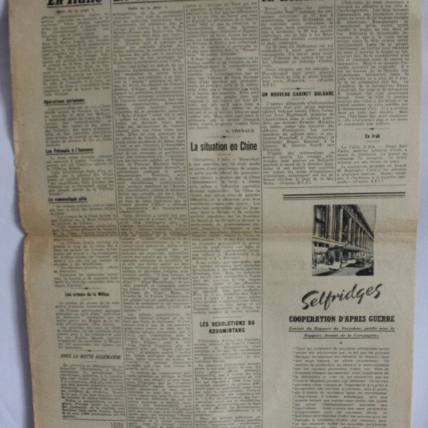 Journal France 3 juin 1944