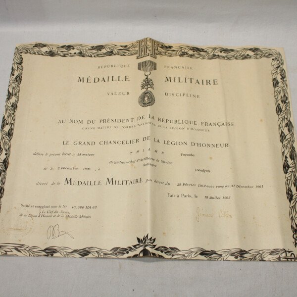 Médaille Indo/Algérie RAC-RAMa