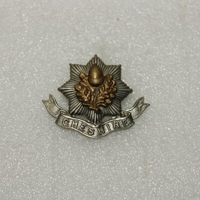 cap badge du Cheshire régiment