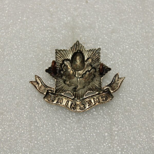 cap badge du Cheshire régiment