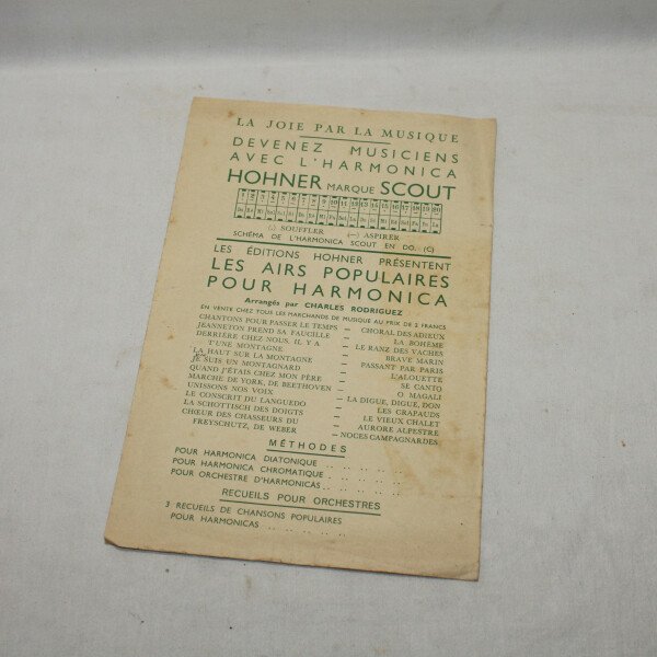 Le vieux chalet Harmonica