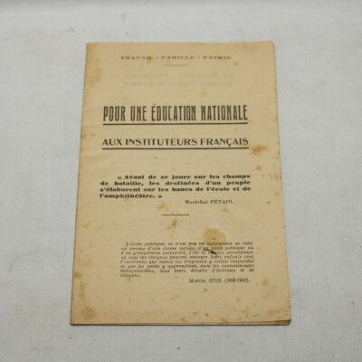 Pour une éducation nationale