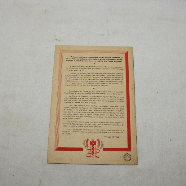 Aux artisans de France