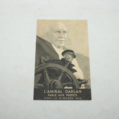 L'amiral Darlan aux préfets