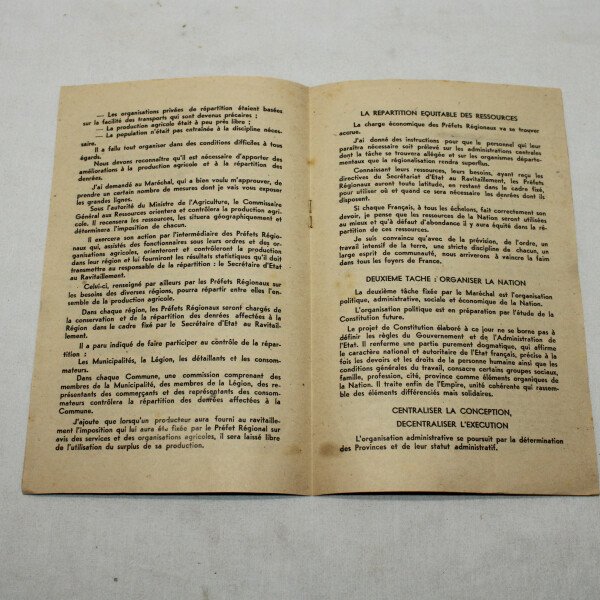 L'amiral Darlan aux préfets