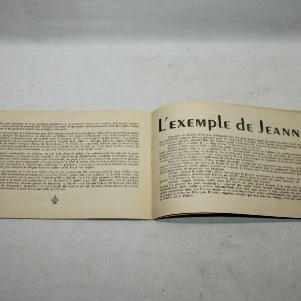 Jeanne d'arc sa mission. son exemple