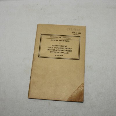 Manuel morse us 1944