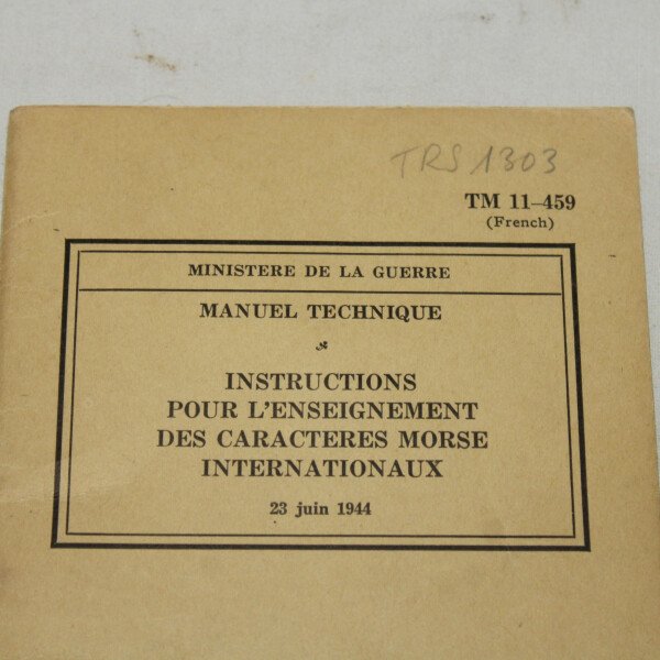 Manuel morse us 1944