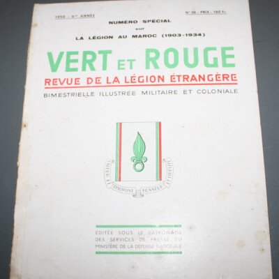 Magazine Vert et Rouge 1950