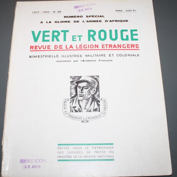 Magazine Vert et Rouge 1937-1955