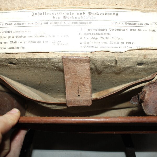 Sac premier secours allemand 14/18
