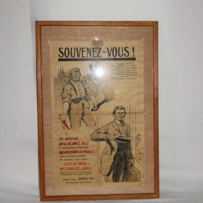 Affiche anti-allemand