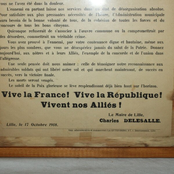 Bulletin de Lille 1918