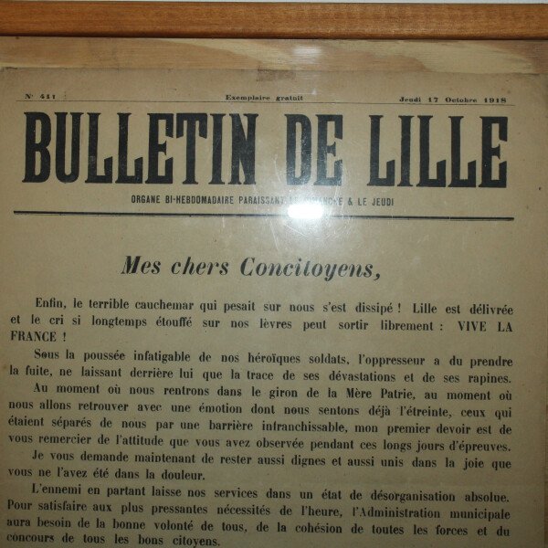 Bulletin de Lille 1918