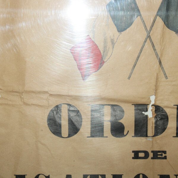 Affiche mobilisation 1939