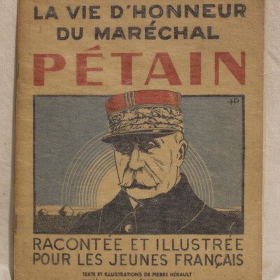 Livre illustré Pétain