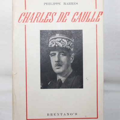 Livre de Gaulle Barrès