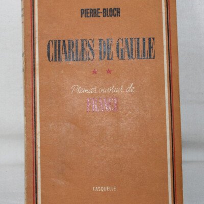 Livre de Gaulle BLOCH