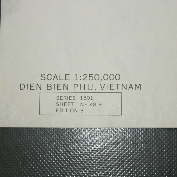carte Dien bien phu