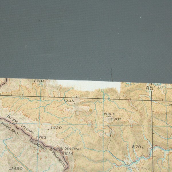 carte Dien bien phu