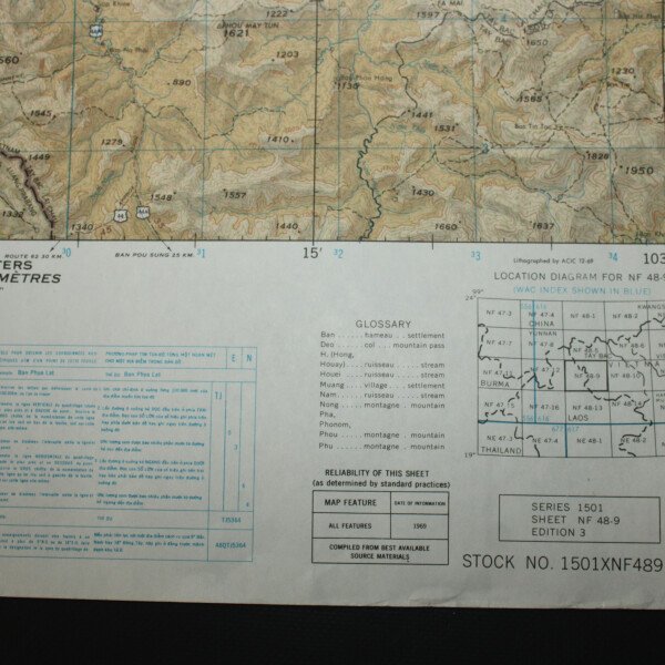 carte Dien bien phu