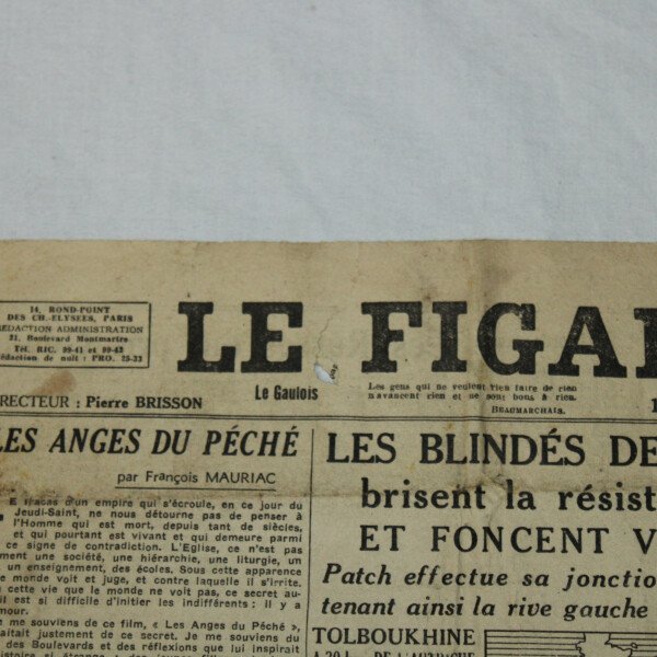 Le figaro 29 mars 1945
