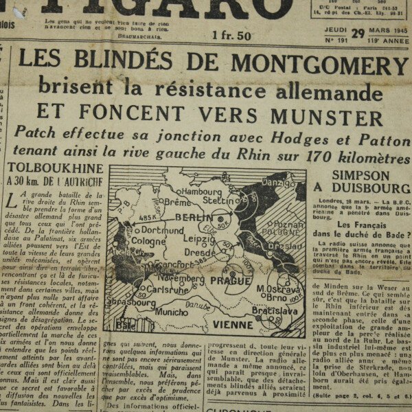 Le figaro 29 mars 1945