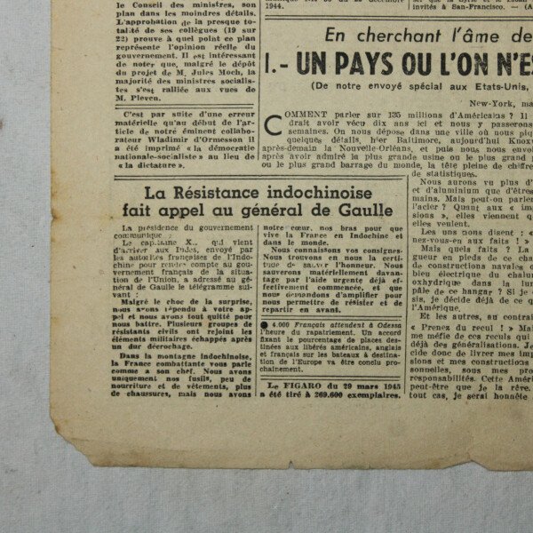 Le figaro 29 mars 1945