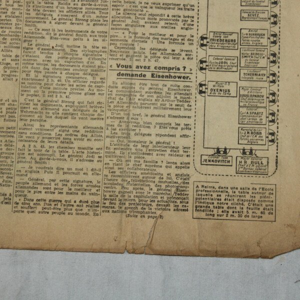 Paris-presse 9 mai 1945