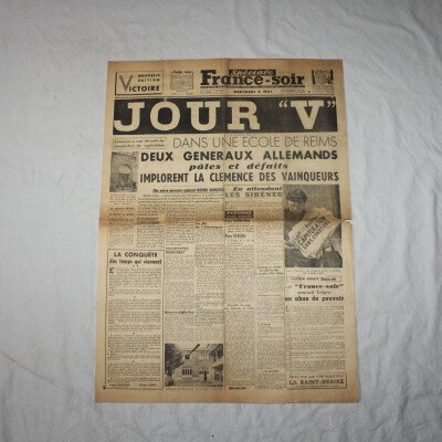 France soir 9 mai 1945