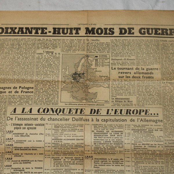 Le figaro 8 mai 1945