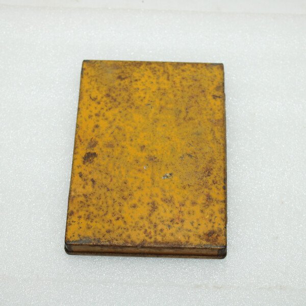 Boite plate gold flake