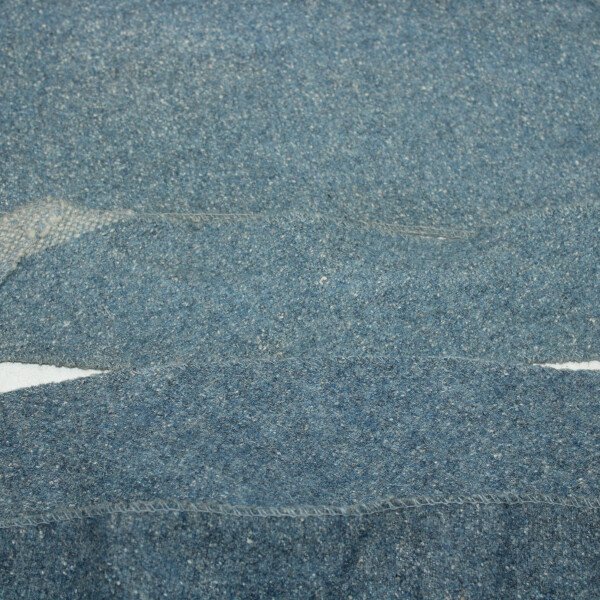 Bandes molletière bleu horizon cintrée