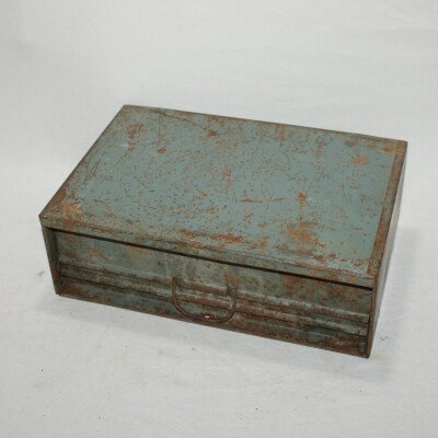 boite de paquetage bleu