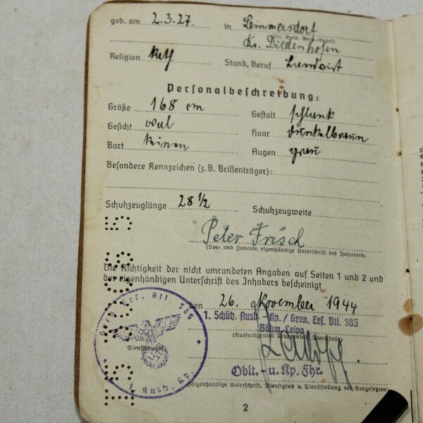 Document famille malgré-nous