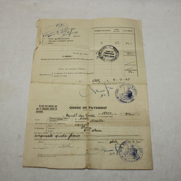 Document famille malgré-nous