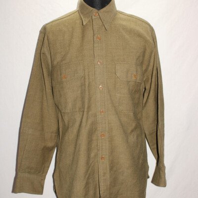Chemise moutarde