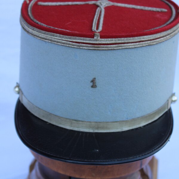 Képi Lieutenant 1er Hussard, RCA