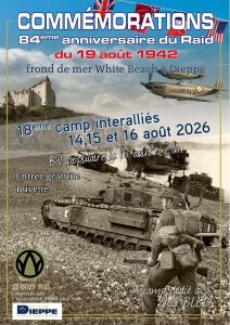 14,15 et 16 aout Bourse militaria à Dieppe sur le front de mer
